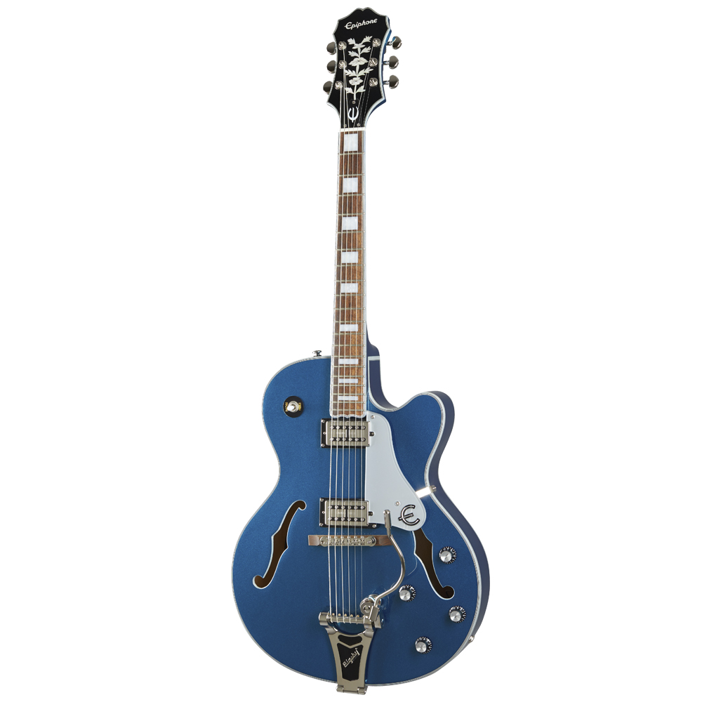Guitarra Eléctrica Epiphone Emperor Swingster Hollowbody – Delta Blue ...